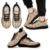 Sloth Pattern Print Black Sneaker Shoes For Men Women-grizzshop