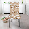 Sloth Pattern Print Chair Cover-grizzshop