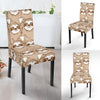 Sloth Pattern Print Chair Cover-grizzshop