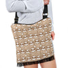 Sloth Pattern Print Crossbody Bags-grizzshop