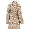 Load image into Gallery viewer, Sloth Pattern Print Women Long Robe-grizzshop