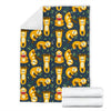 Sloth Print Pattern Blanket-grizzshop