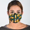 Sloth Print Pattern Face Mask-grizzshop