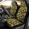Sloth Print Pattern Universal Fit Car Seat Cover-grizzshop