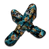 Sloth Tropical Print Pattern Muay Thai Shin Guards-grizzshop