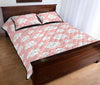 Smile Cloud Pattern Print Bed Set Quilt-grizzshop