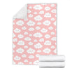 Smile Cloud Pattern Print Blanket-grizzshop