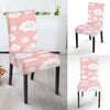 Smile Cloud Pattern Print Chair Cover-grizzshop