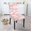 Smile Cloud Pattern Print Chair Cover-grizzshop