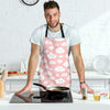 Smile Cloud Pattern Print Men's Apron-grizzshop