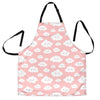 Smile Cloud Pattern Print Men's Apron-grizzshop