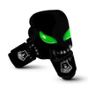 Smiley Face Monster Black Print Boxing Gloves-grizzshop