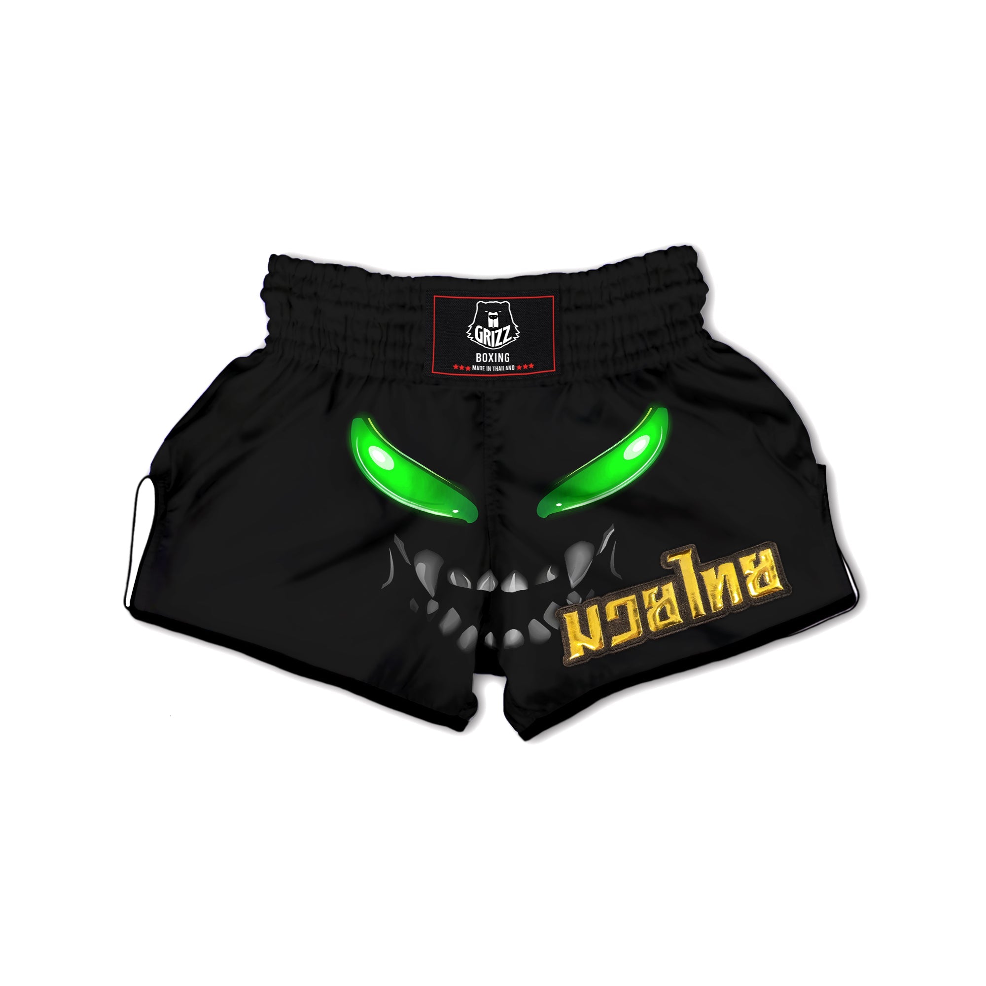 Shorts with cheap monster face