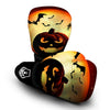 Smiley Faces Halloween Pumpkin Print Boxing Gloves-grizzshop