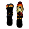 Smiley Faces Halloween Pumpkin Print Muay Thai Shin Guards-grizzshop