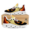 Smiley Faces Halloween Pumpkin Print White Running Shoes-grizzshop