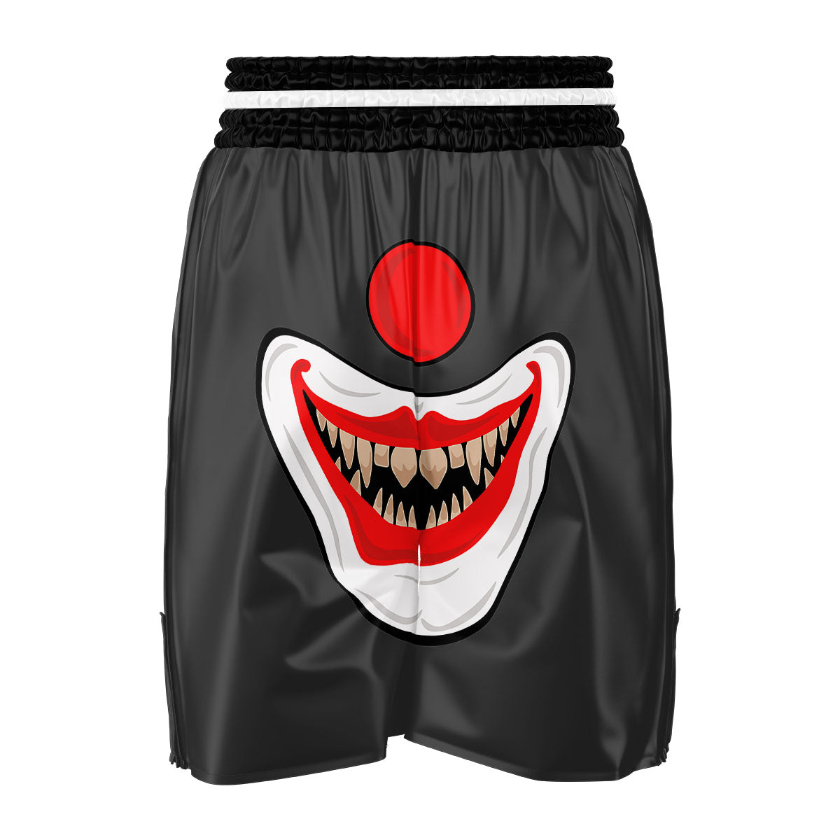 Smiling Clown Halloween Print Boxing Shorts-grizzshop