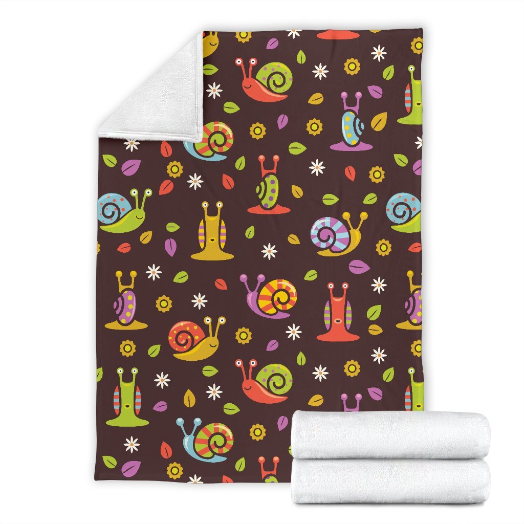 Snail Pattern Print Blanket-grizzshop