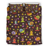 Snail Pattern Print Duvet Cover Bedding Set-grizzshop