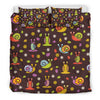 Snail Pattern Print Duvet Cover Bedding Set-grizzshop