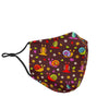 Snail Pattern Print Face Mask-grizzshop