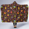 Snail Pattern Print Hooded Blanket-grizzshop