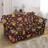 Snail Pattern Print Loveseat Cover-grizzshop