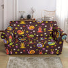 Snail Pattern Print Loveseat Cover-grizzshop