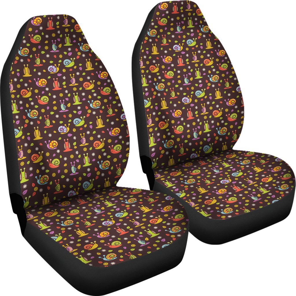 Snail Pattern Print Universal Fit Car Seat Cover-grizzshop