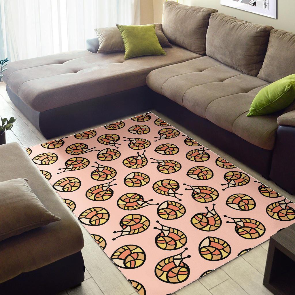 Snail Print Pattern Floor Mat-grizzshop