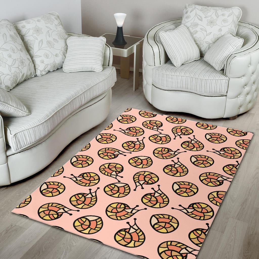 Snail Print Pattern Floor Mat-grizzshop