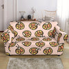 Snail Print Pattern Loveseat Cover-grizzshop