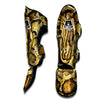 Snake Burmese Python Print Muay Thai Shin Guards-grizzshop