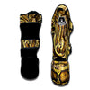 Snake Burmese Python Print Muay Thai Shin Guards-grizzshop