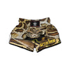 Snake Python Print Muay Thai Boxing Shorts-grizzshop