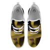 Snake Trimeresurus Albolabris Print White Athletic Shoes-grizzshop