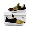 Snake Trimeresurus Albolabris Print White Athletic Shoes-grizzshop