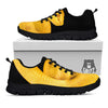 Snake Yellow Print Black Sneaker-grizzshop