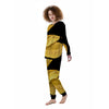 Snake Yellow Print Women's Pajamas-grizzshop