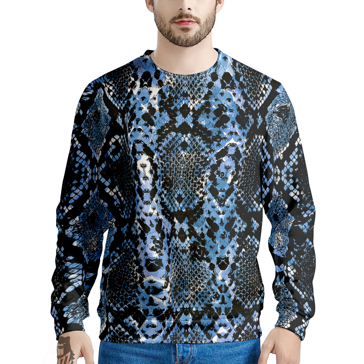 Snakeskin sweatshirt clearance