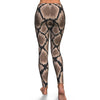 Snakeskin Python Skin Pattern Print Pattern Women Leggings-grizzshop