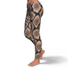 Snakeskin Python Skin Pattern Print Pattern Women Leggings-grizzshop