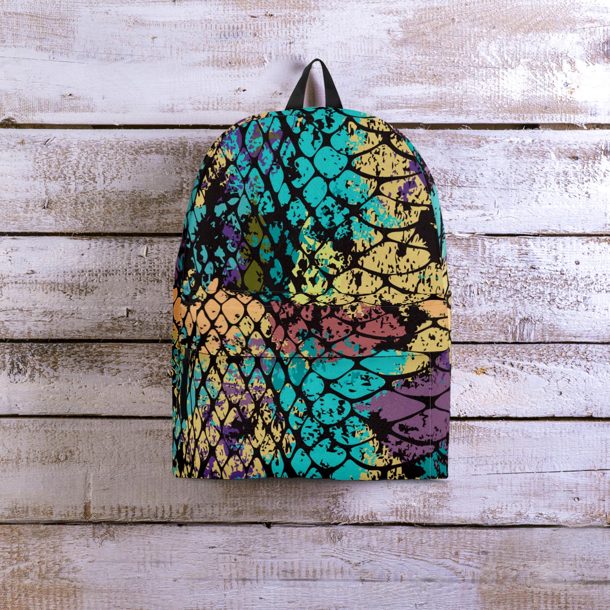 Snakeskin Reptile Backpack-grizzshop