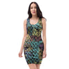 Snakeskin Reptile Bodycon Dress-grizzshop