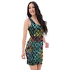 Snakeskin Reptile Bodycon Dress-grizzshop