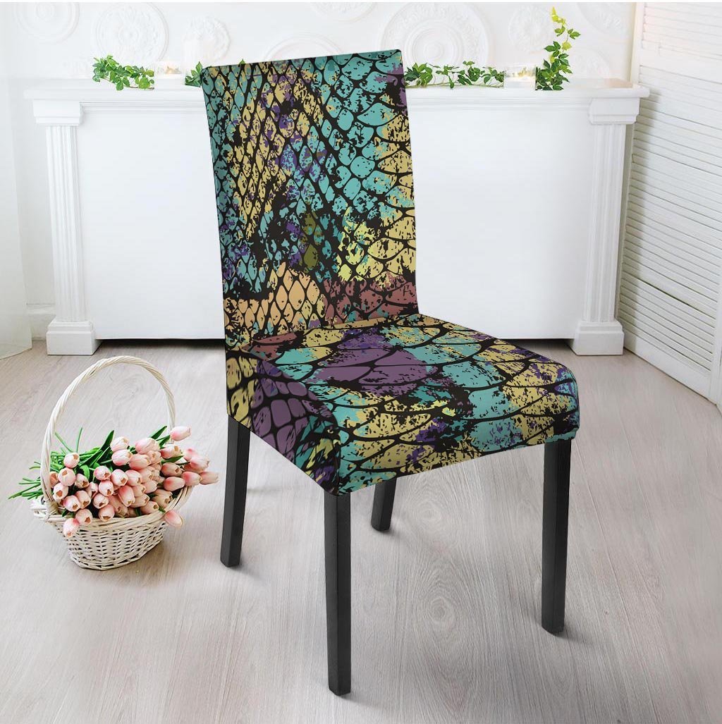 Snakeskin Reptile Chair Cover-grizzshop