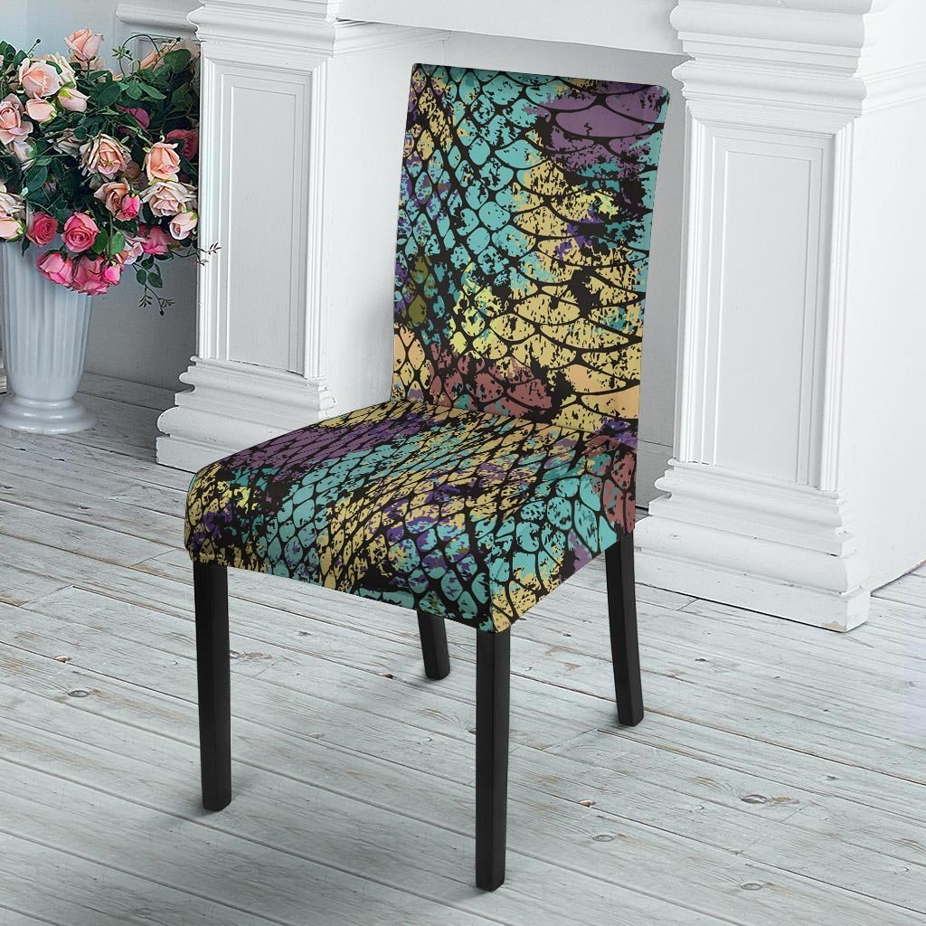 Snakeskin Reptile Chair Cover-grizzshop