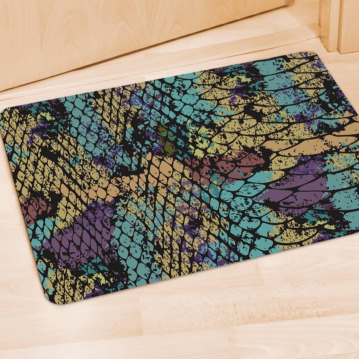 Snakeskin Reptile Door Mat-grizzshop