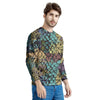 Snakeskin Reptile Men's Sweatshirt-grizzshop