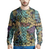 Snakeskin Reptile Men's Sweatshirt-grizzshop